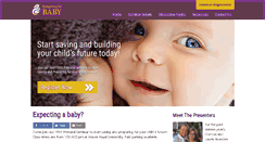 Desktop Screenshot of budgetingforbabies.com